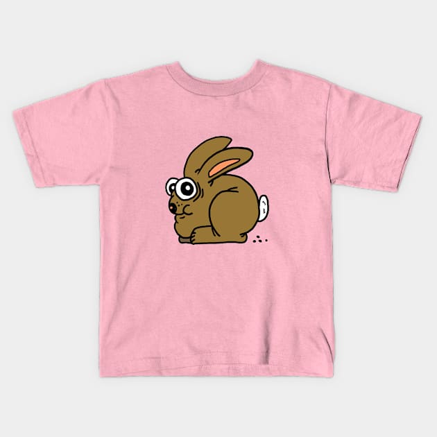 Little Bunny Kids T-Shirt by Cosmic Terrors